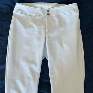 The North Face White Ski/Snowboard pants